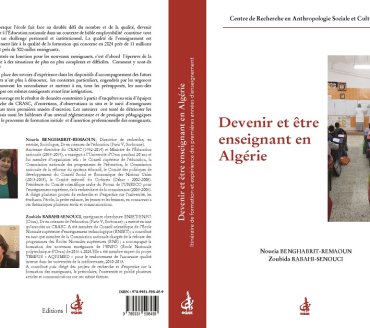 Devenir et être enseignant  en Algérie. Itinéraire de formation et expérience  des premières années d’enseignement