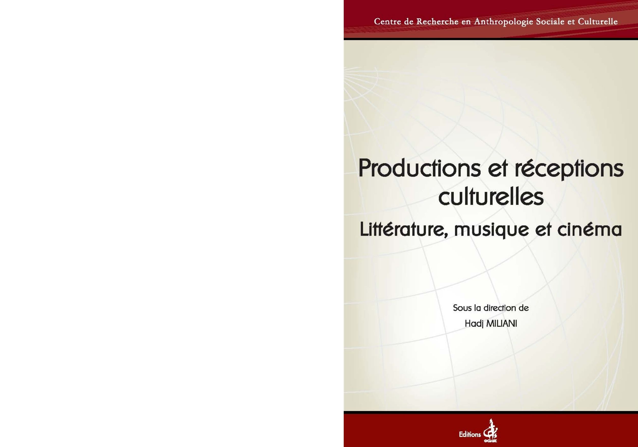 cover_caption Productions et réceptions culturelles